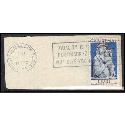 Used 2165 22c Madonna and Child West Palm Beach, FL. E0329
