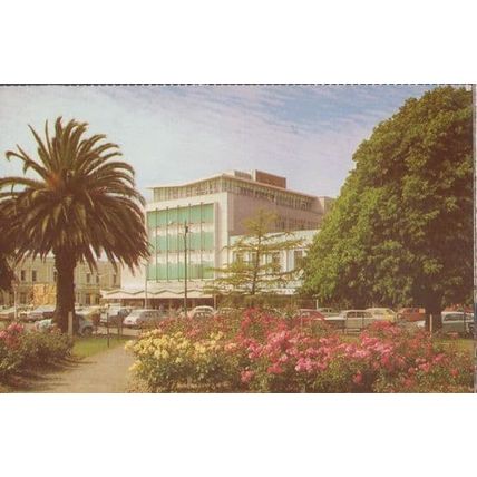 Palmerston North Library New Zealand Postcard