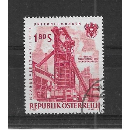 Austria.SG1372 1s 80 Industrial Plant.Fine Used.Aug22