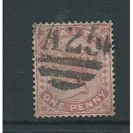 malta stamps definitive sg 21 used sg 21 rose thinned