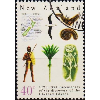 New Zealand. 1991 40c S.G.1585 Used