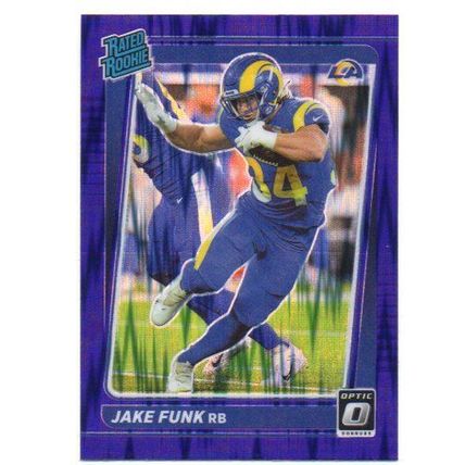 OPTIC RATED ROOKIE PURPLE SHOCK JAKE FUNK REFRACTOR