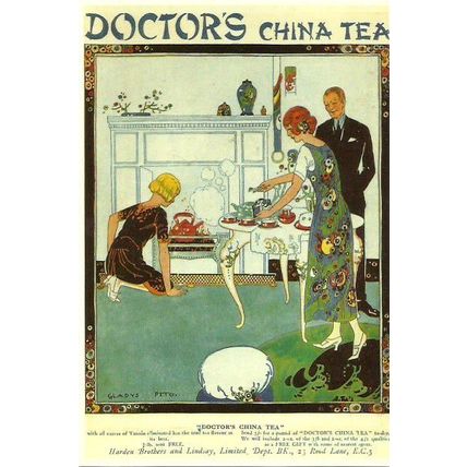 Advertising DOCTOR'S CHINA TEA Postcard (Mayfair BB 716)