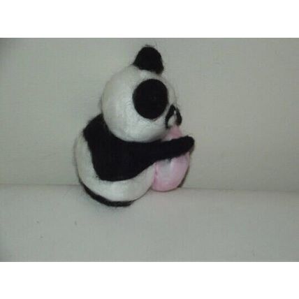 Hand Crafted Anime Panda needle felt 15cm's brand new