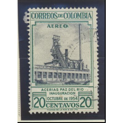Colombia Stamp Scott #C267, Used