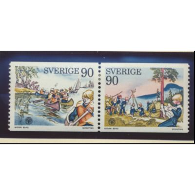 Sweden Stamps Scott #1137 To 1138, Mint Hinged