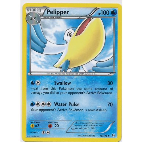 Pokemon Roaring Skies #19/108 Pelipper