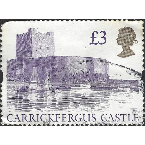 GB, Elizabeth II, Carrickfergus Castle, violet 1995, £3