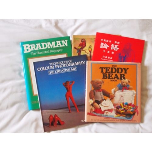 Batch of 5 reference includes Don Bradman Teddy Bear making & Colour Photography