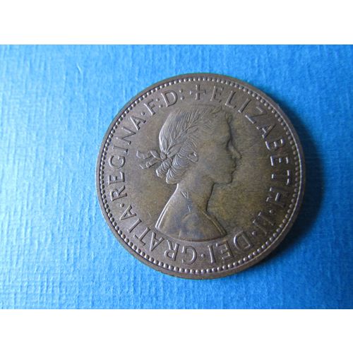 1965 QUEEN ELIZABETH II ONE PENNY FREE POST. (aa) AAB
