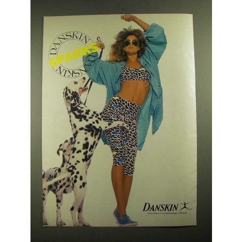1987 Danskin Sparks Fashion Ad