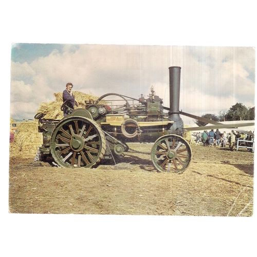 LORD CHARLIE.. Fowler General Purpose Traction Engine unused vintage postcard #