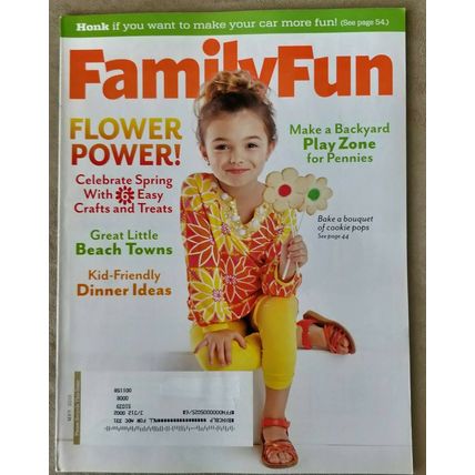 Disney FamilyFun Magazine May 2012