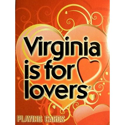 Virginia is for Lovers Souvenir Playing Cards