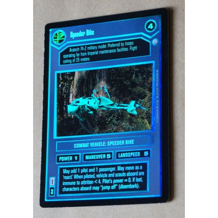 Star Wars CCG: Reflections II Limited Foil # Speeder Bike (A) 2000 dark decipher