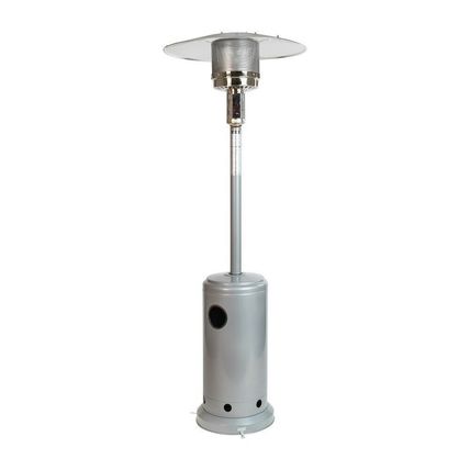 Patio Porch Deck Propane Heater Bronze Stainless w/Wheels Commercial Residential