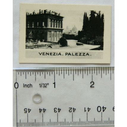 1936 Scerries Cigarette card No. 17 Venezia, Palezza