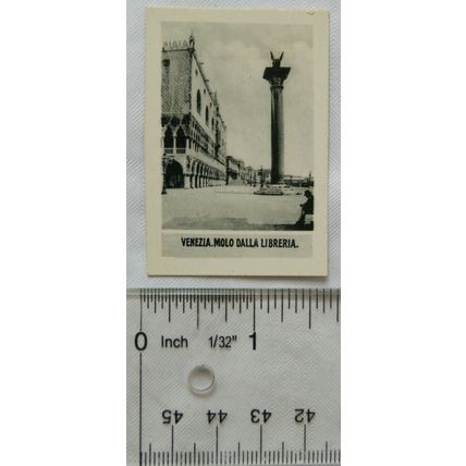 1936 Scerries Cigarette card No. 15 Venezia, Molo Dalla Libreria