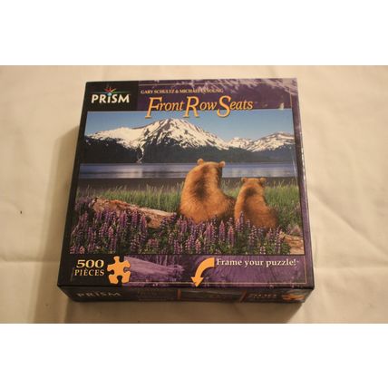 FRONT ROW SEATS 500 PIECE PUZZLE MOSTLY SEALED BEARS