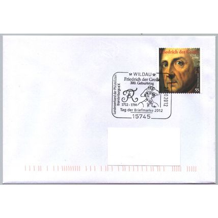Deutschland SSt. Wildau '300. Geb. Friedrich der Große' 2012