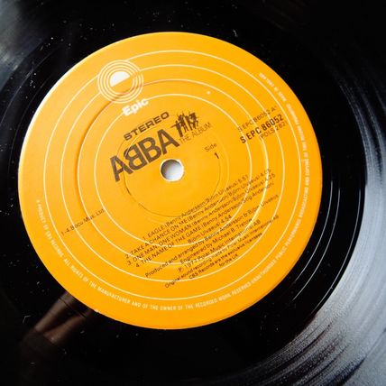 ABBA The Album LP vinyl gatefold record 1977 Epic POP Sweden rock 1970s classic