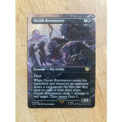 Magic the Gathering MTG CCG: Lord of the Rings # 433 Orcish Bowmasters (A) 2023