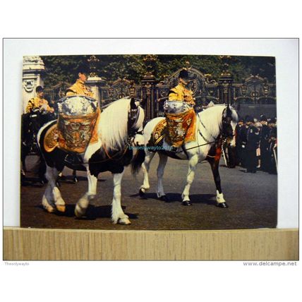 State Drummers, London, England, Postcard