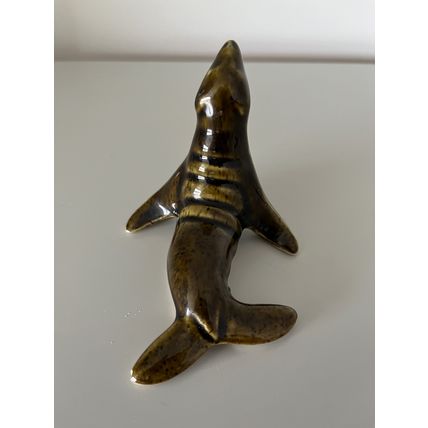 VINTAGE CERAMIC SEAL - GREEN
