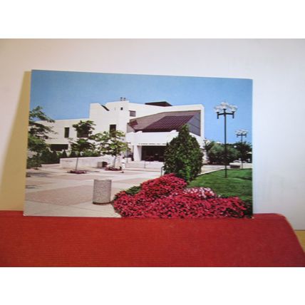 MODERN PUBLIC LIBRARY, ST. CATHERINES, ONTARIO unused postcard =