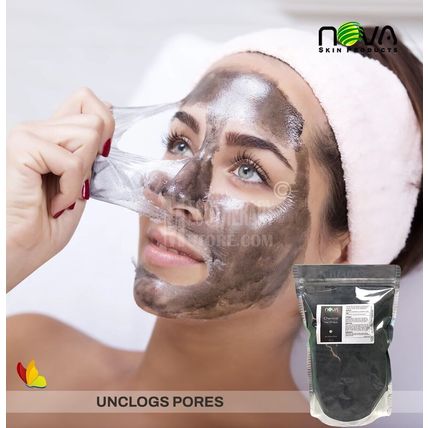 Charcoal Detox Peel Off Mask By Nova Skin