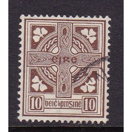 IRELAND EIRE 1940-68 WMK 22 TYPE 10d VALUE USED SG121