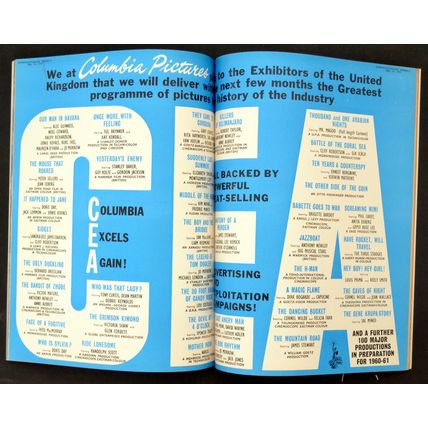 KINE WEEKLY 1959 CEA Conference, Carry On Nurse UK MAGAZINE