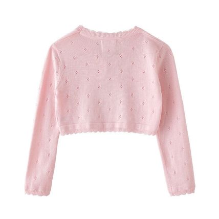 Kids Girls Bolero Knit Cardigan Shrug Tops Party Dress Sweater Cover Up Shawl