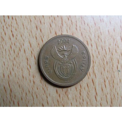 South Africa 2004 5 Cents Coin
