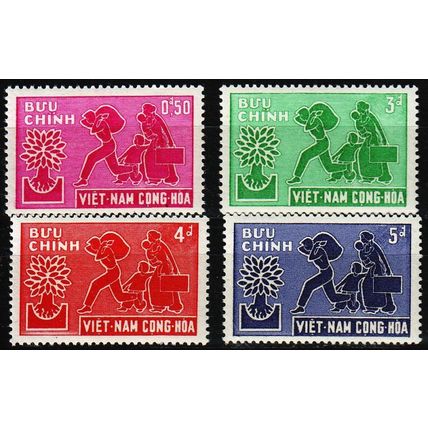 VIETNAM SÜD SOUTH [1960] MiNr 0204-07 ( **/mnh )
