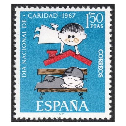 Spain 1967 [SLL] In aid of Spanish Caritas (MNH)
