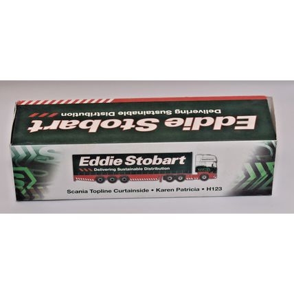 Atlas 1/76 Scale Eddie Stobart Scania Topline Curtainside Karen Patricia H123