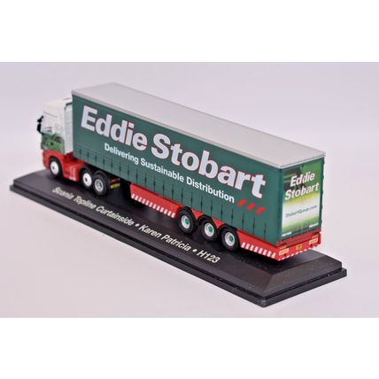 Atlas 1/76 Scale Eddie Stobart Scania Topline Curtainside Karen Patricia H123