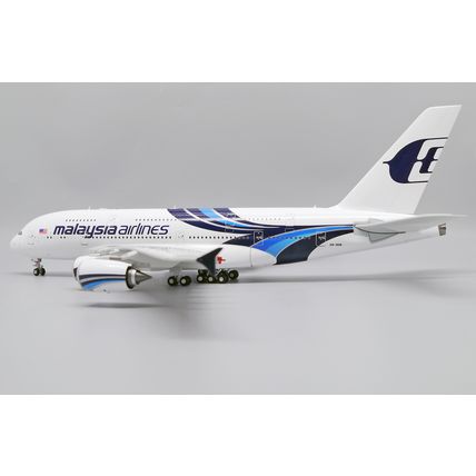 AIRBUS A380 MALAYSIA AIRLINES REG: 9M-MNB WITH STAND - JC WINGS JC20057 1/200