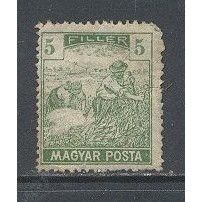 Hungary.SG303 5f Harvesters (Green).Mounted Mint.Jan15