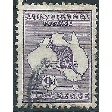 Australia 1913 SG10 9d Violet Fine Used .. ..