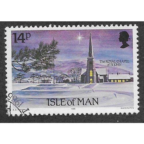 IOM 1985 14P 'CHRISTMAS' FINE USED(EBID52-560)