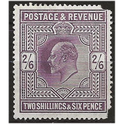 1902 SG260 2/6d Lilac Unmounted Mint FILLER.. .