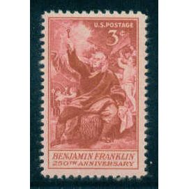 1073 3c Benjamin Franklin Fine MNH MA0167