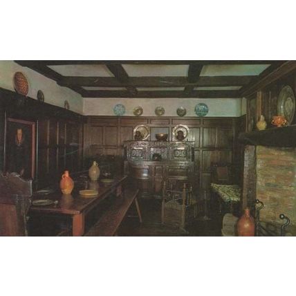 The Jacobean Hall Castle Museum York Yorkshire Rare 1970s Mint Postcard