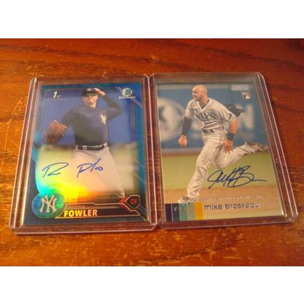 1994-2022, 8-Autographed Baseball Cards, Rc's/Colors/Variations, Check Scans