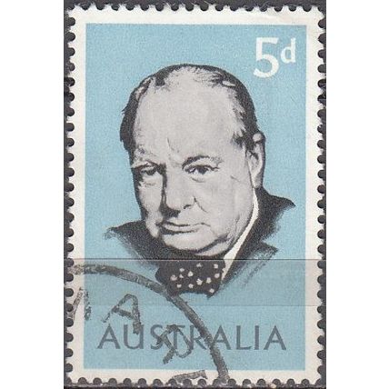 Australia 1965 Michel 353Y O Cote (2005) 0.30 € Winston Churchill Cachet rond