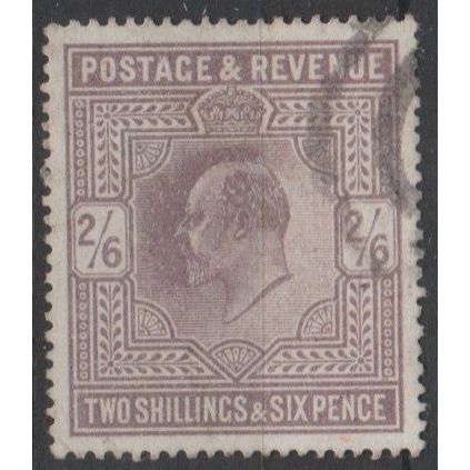 SG: 315 used 1911 Cat £ 450.00 Greyish purple (F)