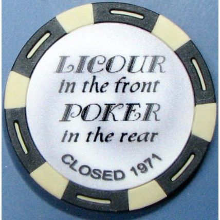 Rick's. Brothel Casino Chip. Moundhouse, NV. BR08.