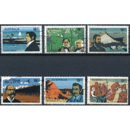 19th Century Explorers - Australia 1976 - F H - SG 616/21 (B)